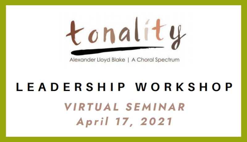 Tonality Leadership Workshop